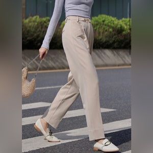 Petite Studio Ren Pants in Ivory